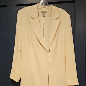 H&M Women's Light Cream Blazer
